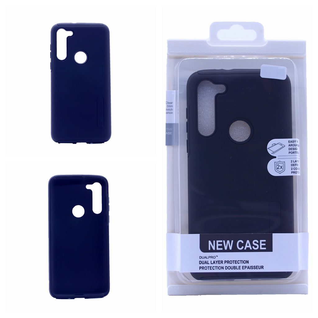 DualPro Case with Hybrid Shock Absorbing Drop Protection For Motorola Moto G8 Power(2020) 6.4"