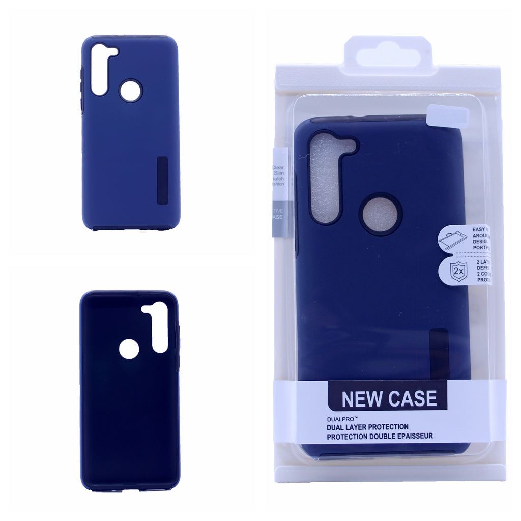 DualPro Case with Hybrid Shock Absorbing Drop Protection For Motorola Moto G8 Power(2020) 6.4"