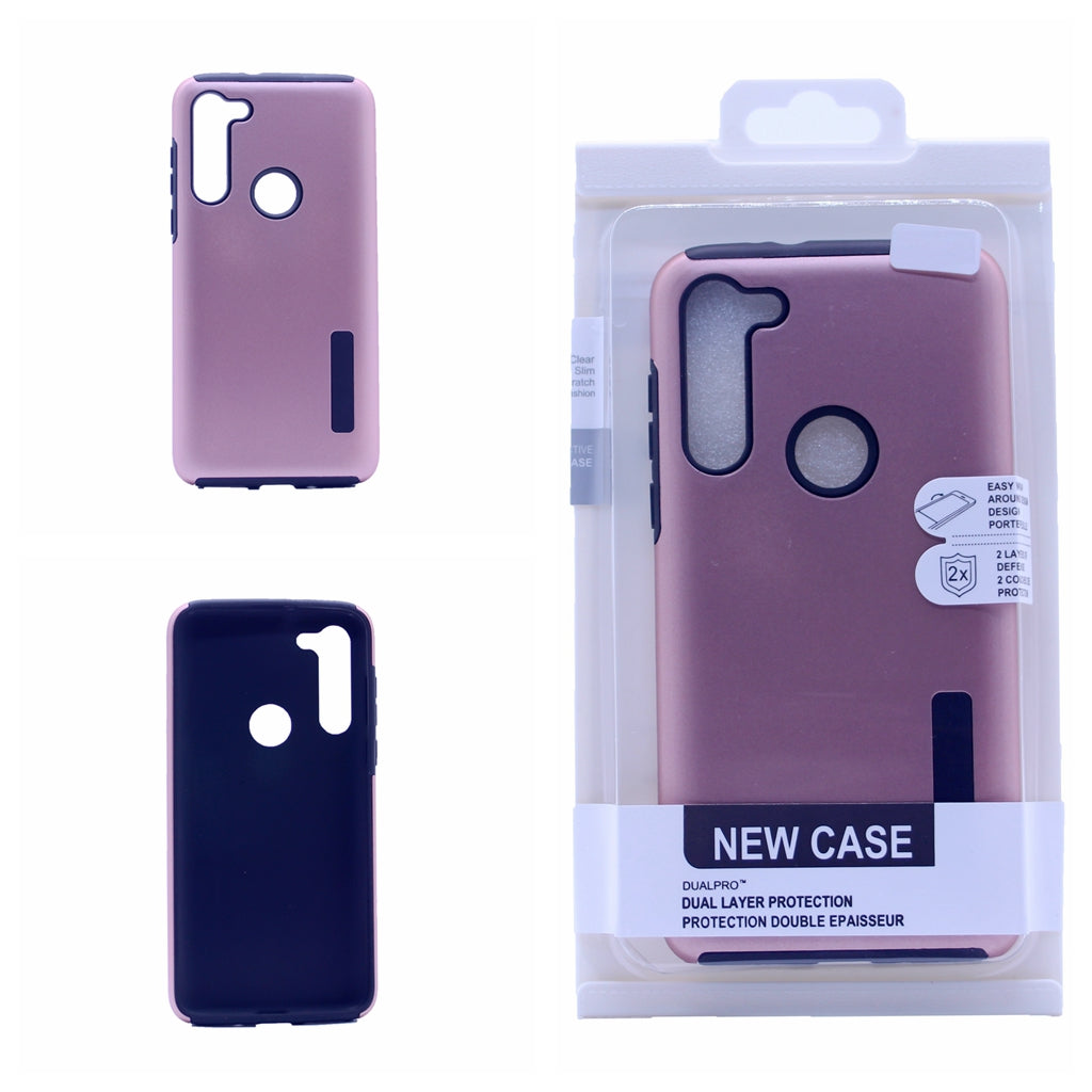 DualPro Case with Hybrid Shock Absorbing Drop Protection For Motorola Moto G8 Power(2020) 6.4"