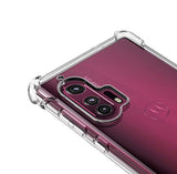 Thin Soft Gel Rubber Bumper Back Cover Case For Motorola Moto Edge Plus(2020) 6.7"