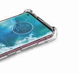 Thin Soft Gel Rubber Bumper Back Cover Case For Motorola Moto Edge Plus(2020) 6.7"