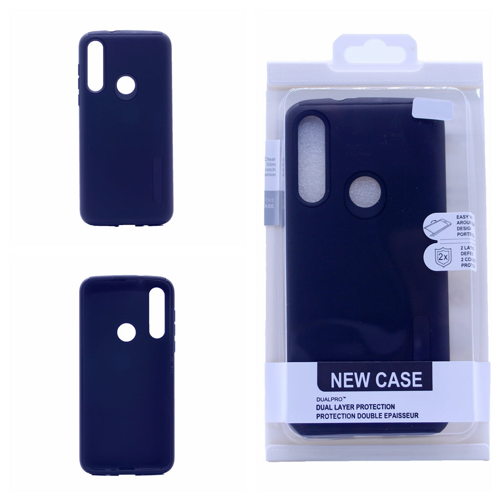 DualPro Case with Hybrid Shock Absorbing Drop Protection For Motorola Moto G Fast(20) 6.4"