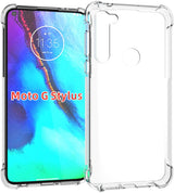 Thin Soft Gel Rubber Bumper Back Cover Case For Motorola Moto G Stylus(2020) 6.4"