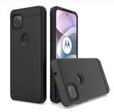 Verus Brushed Case For Motorola Moto One 5G Ace 6.7" Hybrid Armor Shockproof Hard PC+TPU