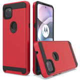 Verus Brushed Case For Motorola Moto One 5G Ace 6.7" Hybrid Armor Shockproof Hard PC+TPU