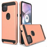 Verus Brushed Case For Motorola Moto One 5G Ace 6.7" Hybrid Armor Shockproof Hard PC+TPU