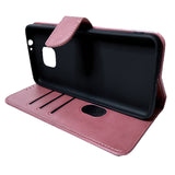 Simulate Leather Folio Wallet Flip Case 3 Card Slot w/Magnetic Clip Cover For Motorola Moto G Power(2021) 6.6"