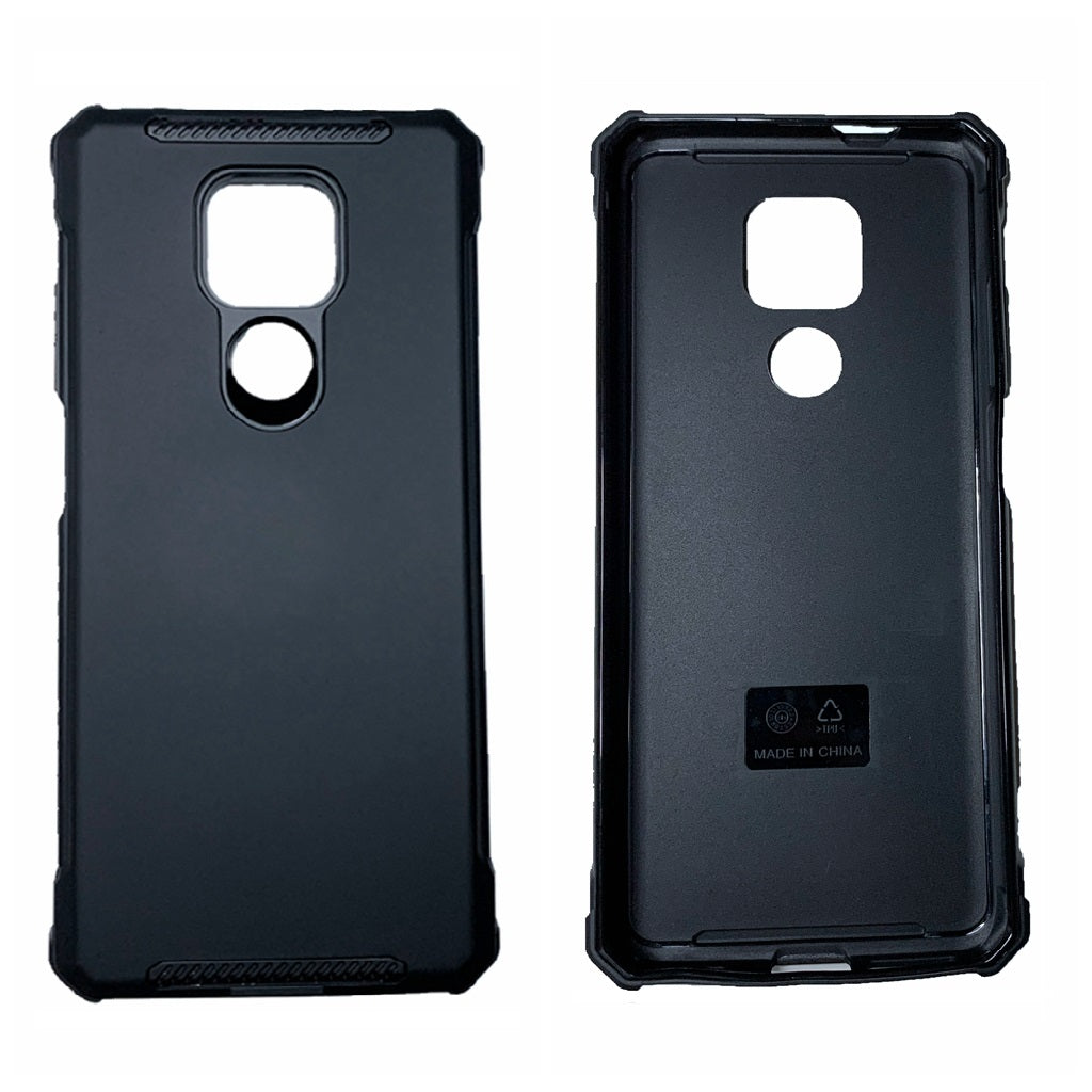 New Style Matte Polish PC & Edge Corner TPU Combine Armor Rugged Hard Case For Motorola Moto G Play(2021)