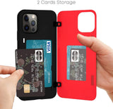 Goospery iPhone 11 Pro (5.8 inches) Wallet Case with Card Holder, Protective Dual Layer Bumper Phone Case
