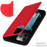 Goospery iPhone 11 Pro Max (6.5 inches) Wallet Case with Card Holder, Protective Dual Layer Bumper Phone Case