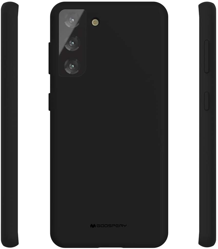 Goospery Liquid Silicone Case for Samsung Galaxy S21 Plus 5G(2021) Jelly Rubber Bumper Case with Soft Microfiber Lining