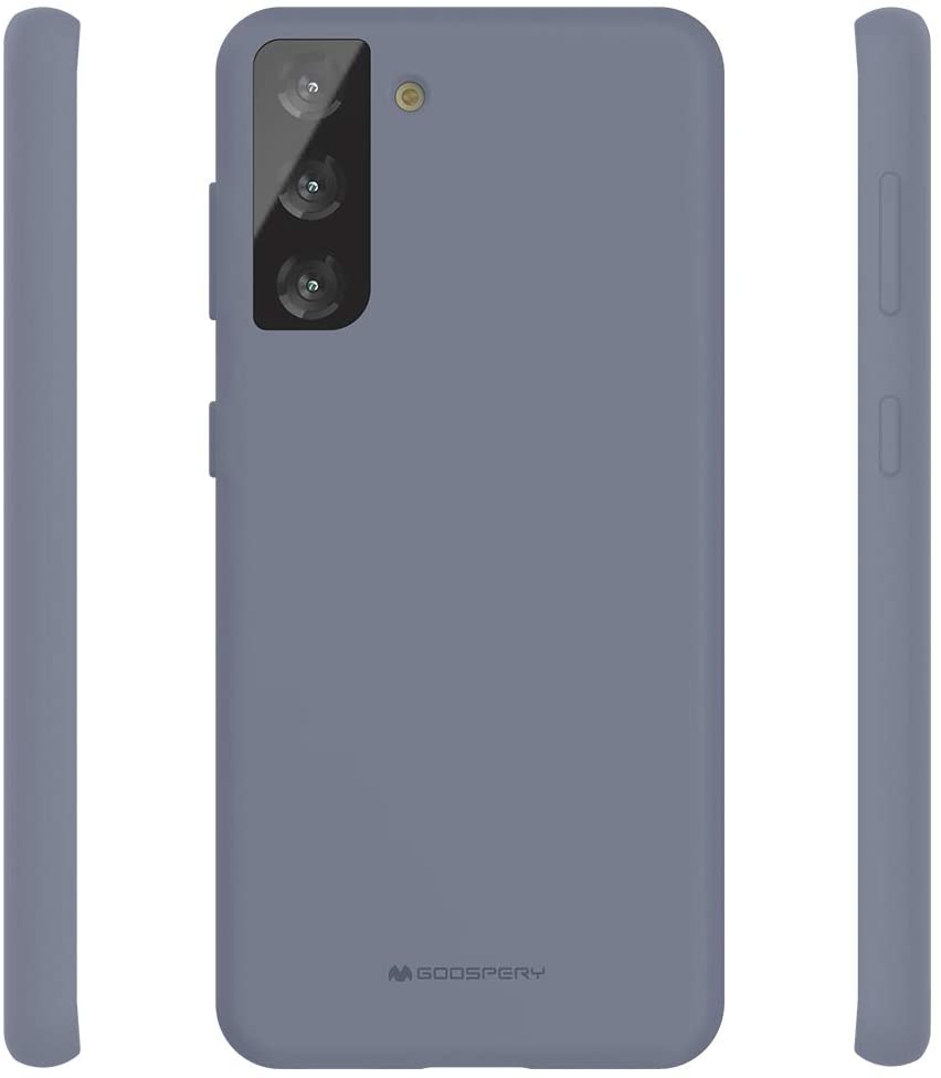 Goospery Liquid Silicone Case for Samsung Galaxy S21 5G(2021) Jelly Rubber Bumper Case with Soft Microfiber Lining