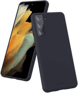 Goospery Liquid Silicone Case for Samsung Galaxy S21 5G(2021) Jelly Rubber Bumper Case with Soft Microfiber Lining