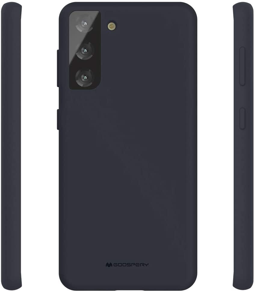 Goospery Liquid Silicone Case for Samsung Galaxy S21 5G(2021) Jelly Rubber Bumper Case with Soft Microfiber Lining