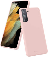 Goospery Liquid Silicone Case for Samsung Galaxy S21 5G(2021) Jelly Rubber Bumper Case with Soft Microfiber Lining