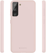 Goospery Liquid Silicone Case for Samsung Galaxy S21 Plus 5G(2021) Jelly Rubber Bumper Case with Soft Microfiber Lining