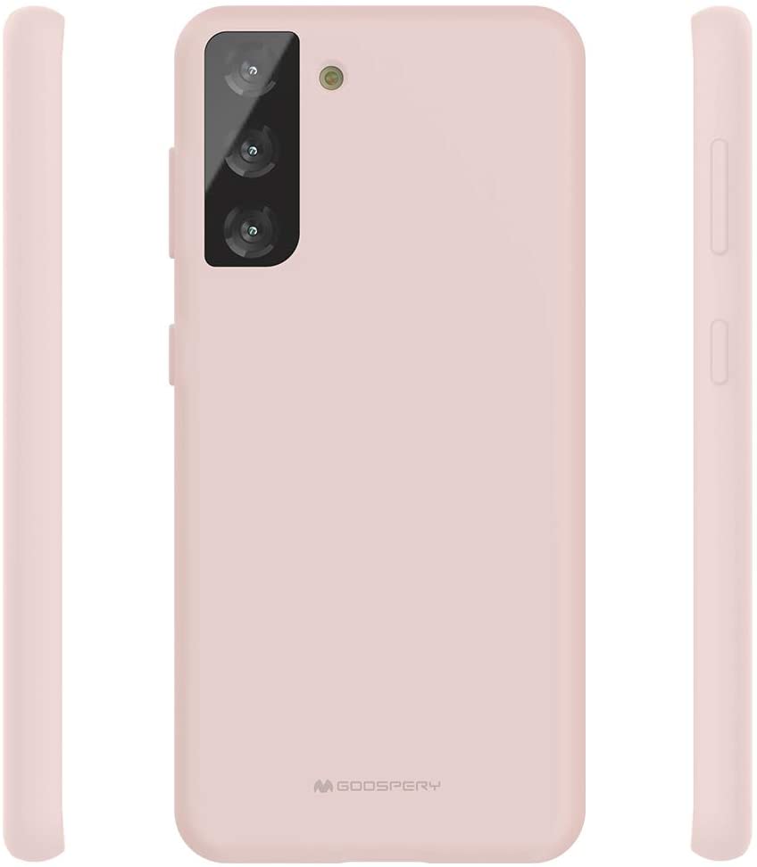 Goospery Liquid Silicone Case for Samsung Galaxy S21 Plus 5G(2021) Jelly Rubber Bumper Case with Soft Microfiber Lining