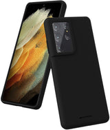 Goospery Liquid Silicone Case for Samsung Galaxy S21 Ultra 5G(2021) Jelly Rubber Bumper Case with Soft Microfiber Lining