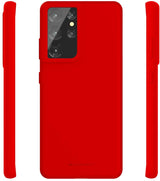 Goospery Liquid Silicone Case for Samsung Galaxy S21 Ultra 5G(2021) Jelly Rubber Bumper Case with Soft Microfiber Lining