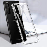 Transparent Soft Rubber Jelly TPU Back Cover Case For Sony Xperia 1 II(2020) 6.5"