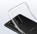 Transparent Soft Rubber Jelly TPU Back Cover Case For Sony Xperia 1 II(2020) 6.5"