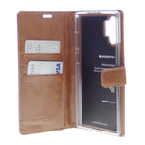 Goospery Blue Moon w/Magnet Clip Leather Wallet Folio Flip Stand Case for Galaxy A32 5G (6.5 inches)