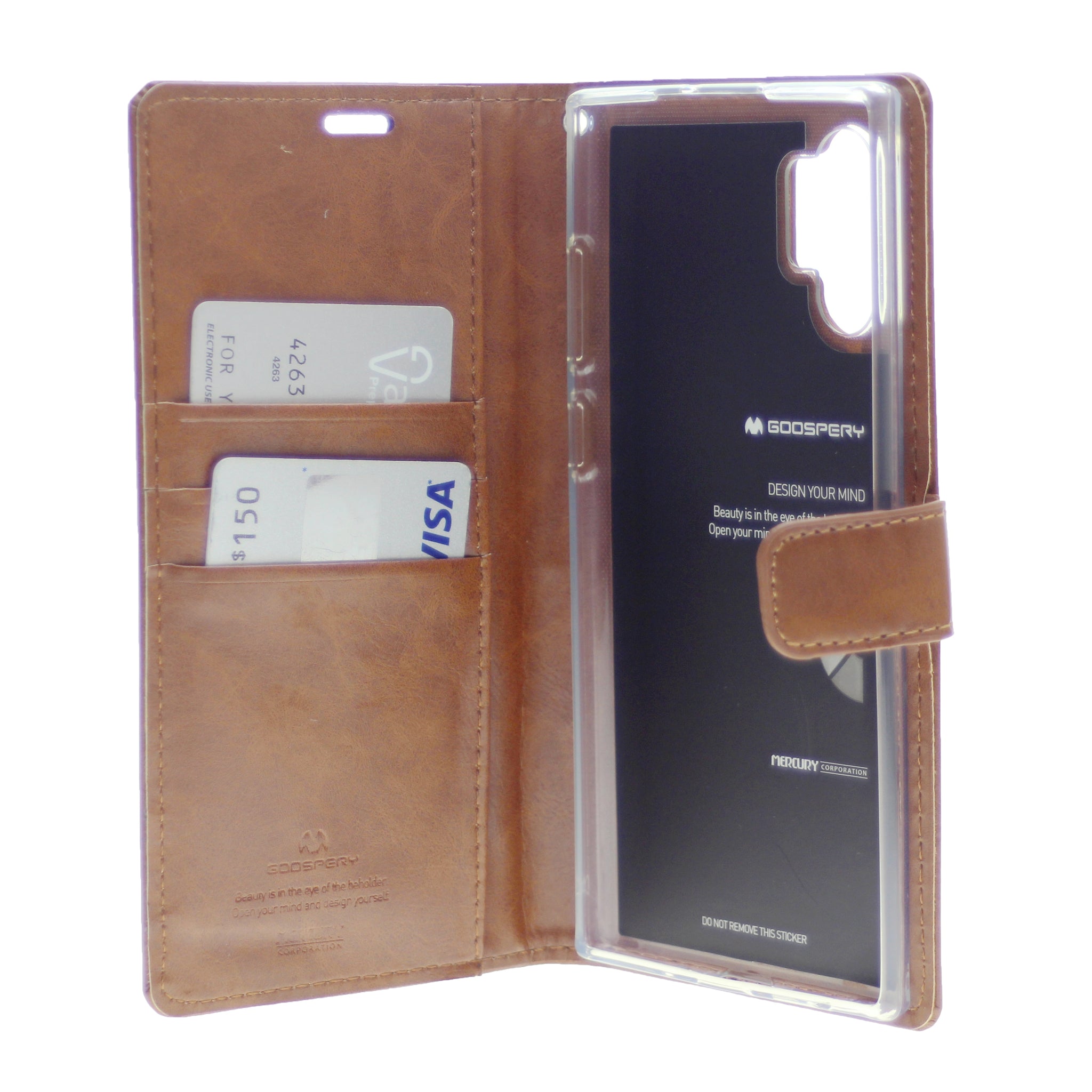 Goospery Blue Moon w/Magnet Clip Leather Wallet Folio Flip Stand Case for Galaxy A32 5G (6.5 inches)