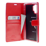 Goospery Blue Moon w/Magnet Clip Leather Wallet Folio Flip Stand Case for Galaxy A32 5G (6.5 inches)