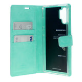 Goospery Blue Moon w/Magnet Clip Leather Wallet Folio Flip Stand Case for Galaxy A32 5G (6.5 inches)