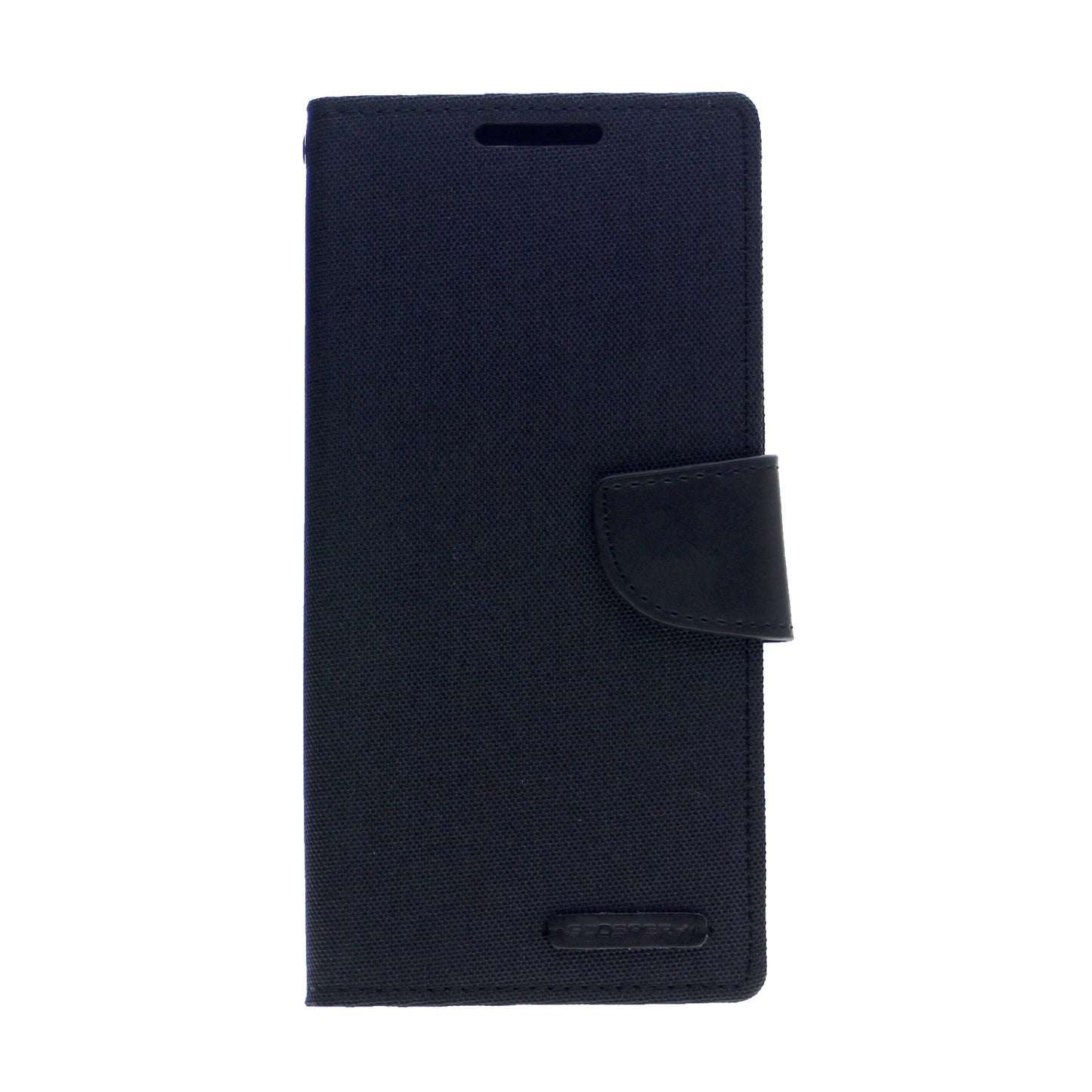 Goospery CANVAS Card Holder Fabric Folio Wallet Flip Stand Case For Galaxy A32 (6.5 inches)