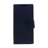 Goospery CANVAS Card Holder Fabric Folio Wallet Flip Stand Case For Galaxy A32 (6.5 inches)