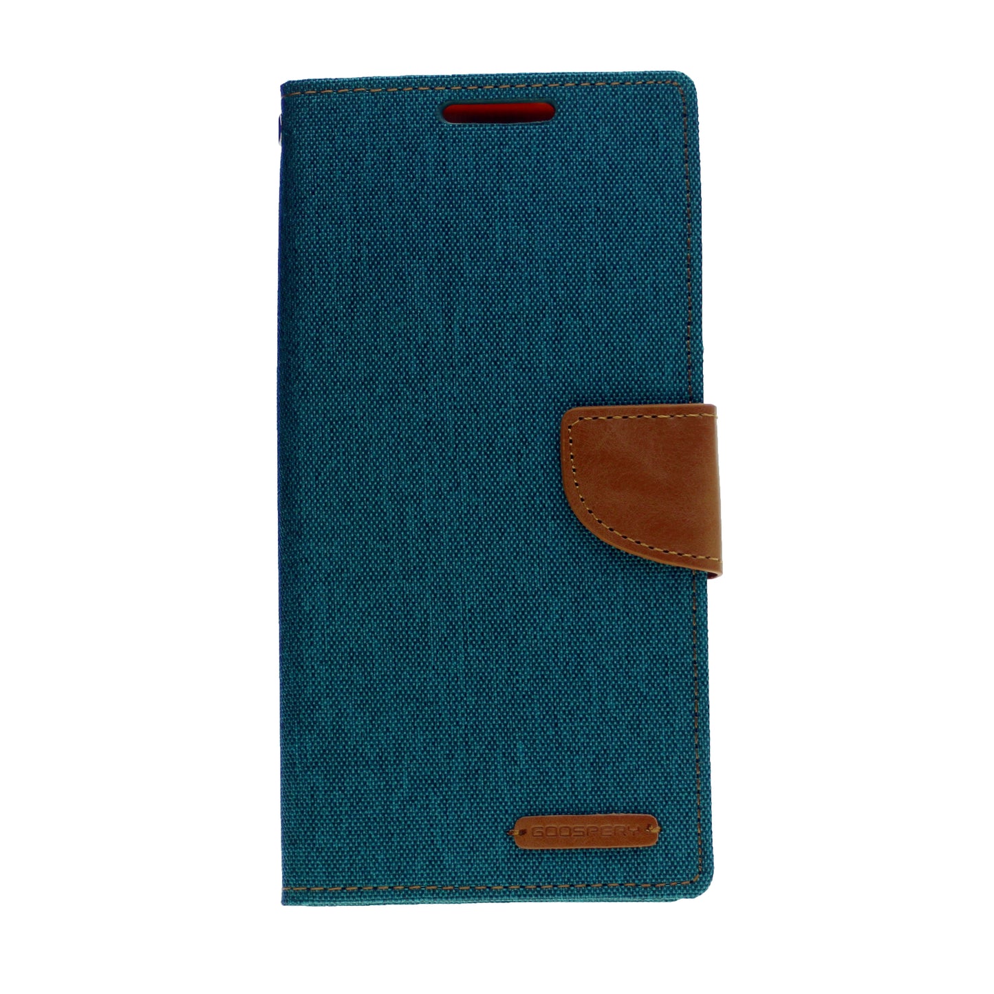 Goospery CANVAS Card Holder Fabric Folio Wallet Flip Stand Case For Galaxy A32 (6.5 inches)