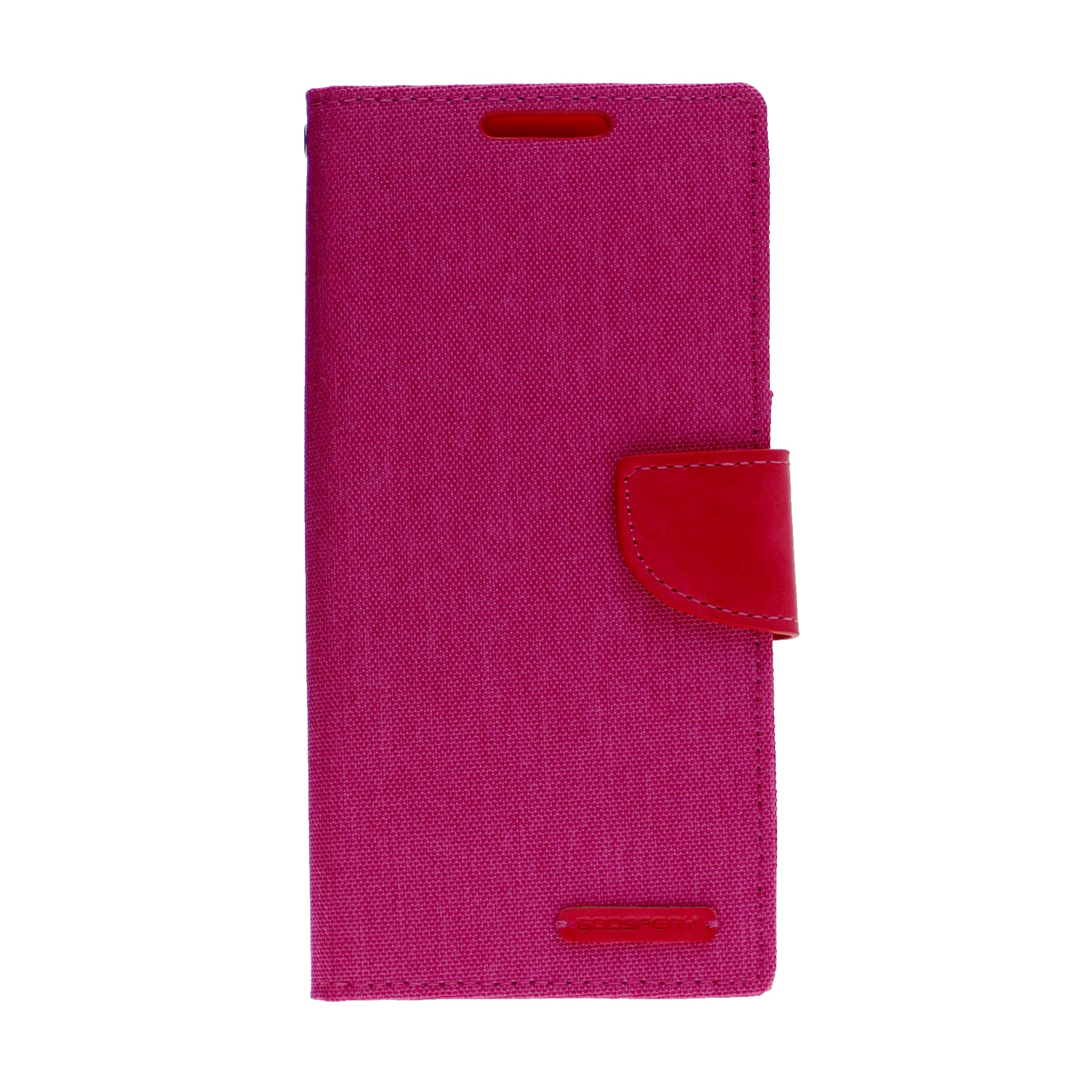 Goospery CANVAS Card Holder Fabric Folio Wallet Flip Stand Case For Galaxy A32 (6.5 inches)