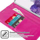 Goospery Blue Moon w/Magnet Clip Leather Wallet Folio Flip Stand Case for Galaxy S20 Plus (6.7 inches)
