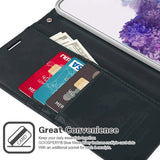 Goospery Blue Moon w/Magnet Clip Leather Wallet Folio Flip Stand Case for Galaxy S20 (6.3 inches)