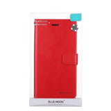 Goospery Blue Moon w/Magnet Clip Leather Wallet Folio Flip Stand Case for Galaxy A51 (6.5 inches)
