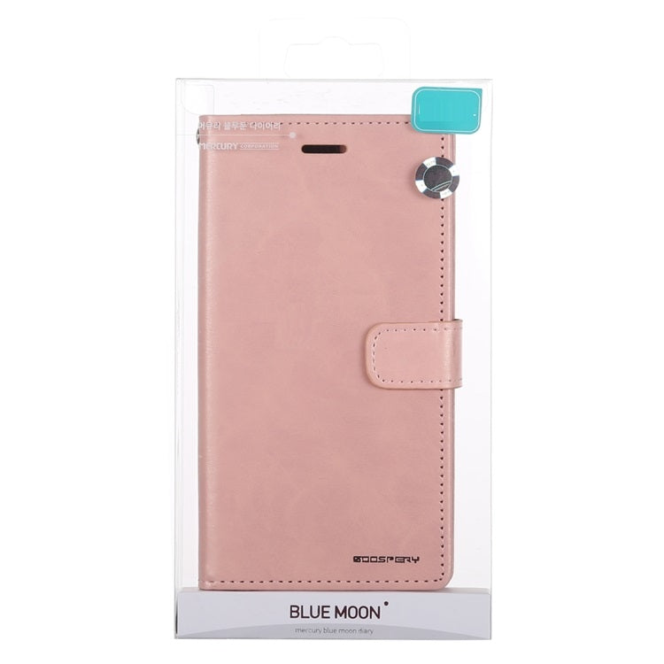 Goospery Blue Moon w/Magnet Clip Leather Wallet Folio Flip Stand Case for Galaxy A71 (6.7 inches)