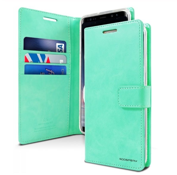 Goospery Blue Moon w/Magnet Clip Leather Wallet Folio Flip Stand Case for Galaxy S20 Plus (6.7 inches)