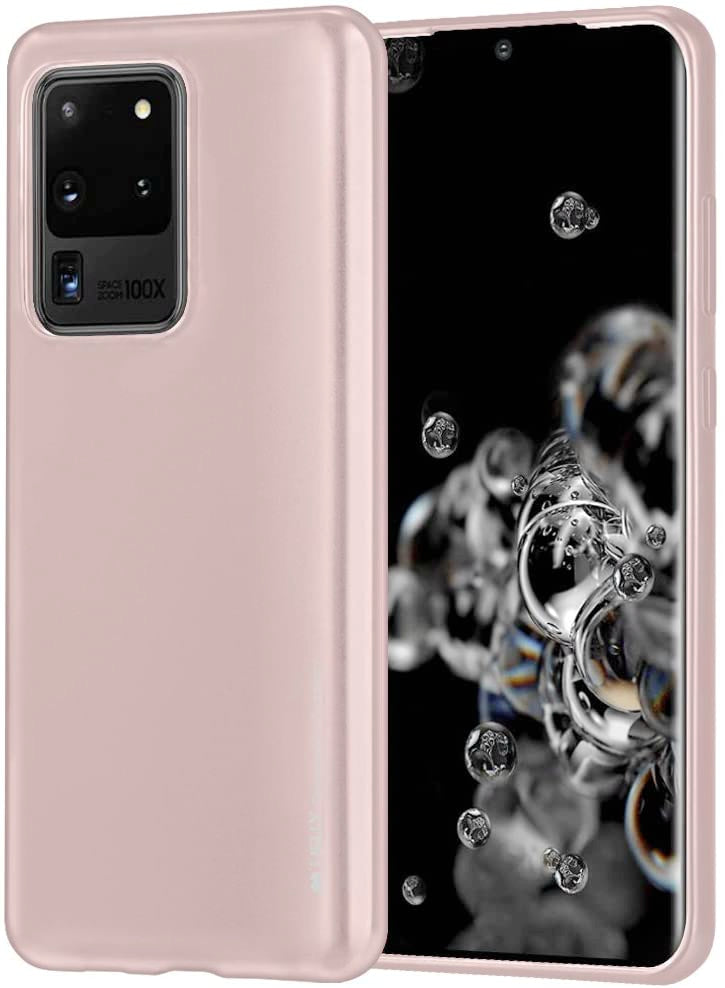 Goospery i-Jelly Case for Galaxy S20 Plus (6.7") Slim Thin Rubber Case Cover