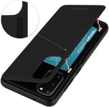 Goospery Galaxy S20 Plus (6.7") Wallet Case with Card Holder, Protective Dual Layer Bumper Phone Case