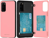 Goospery Galaxy S20 (6.3") Wallet Case with Card Holder, Protective Dual Layer Bumper Phone Case