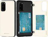 Goospery Galaxy S20 (6.3") Wallet Case with Card Holder, Protective Dual Layer Bumper Phone Case