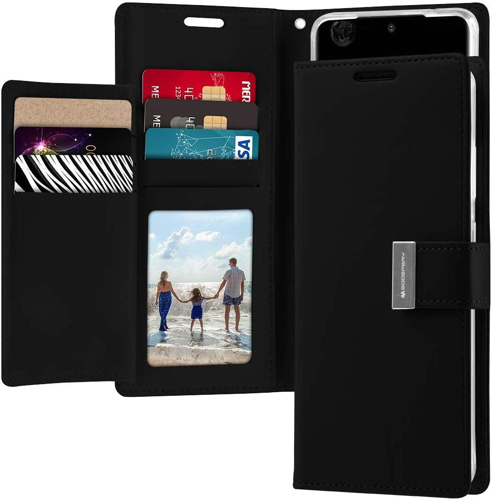 Goospery Rich Galaxy S20 Wallet Case (6.3 inches) Extra Card Slots Leather Flip Cover