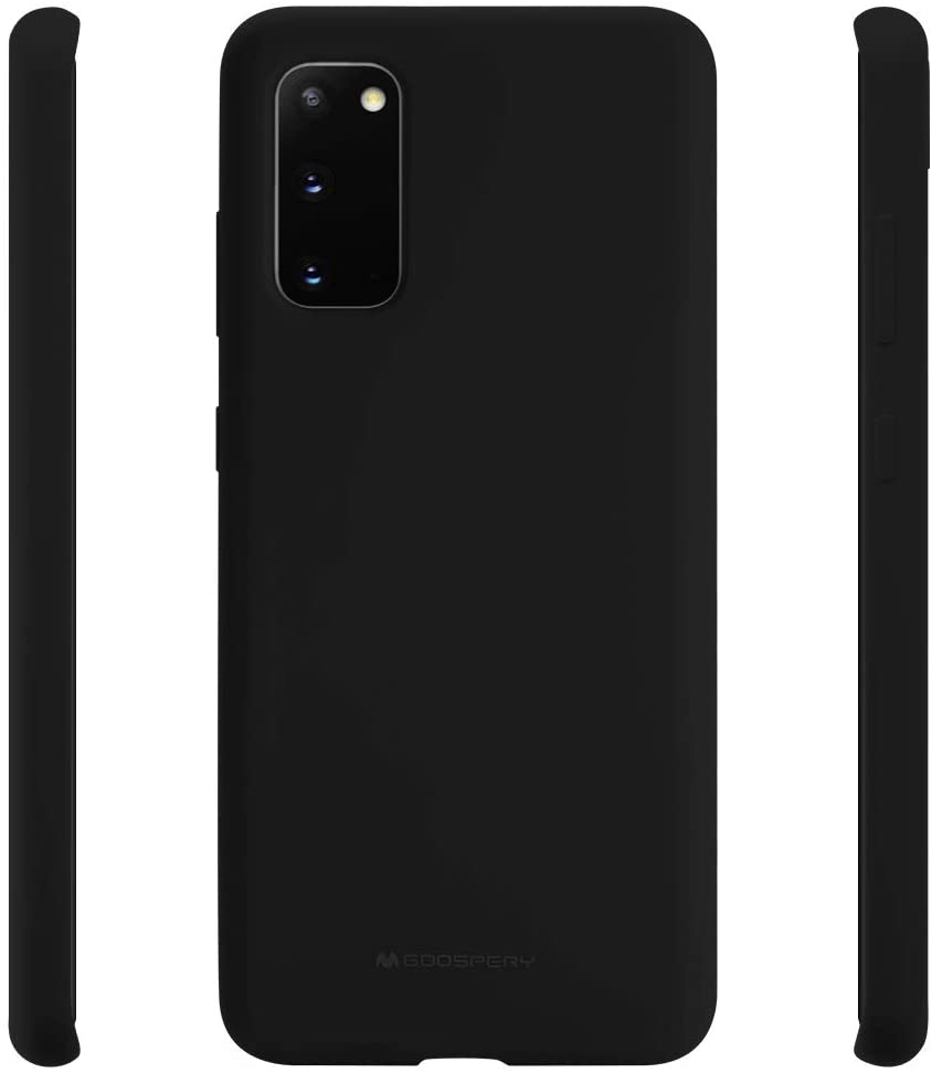 Goospery Liquid Silicone Case for Samsung Galaxy S20 Plus (6.7) Jelly Rubber Bumper Case with Soft Microfiber Lining