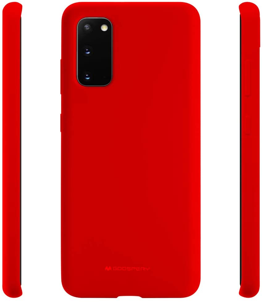 Goospery Liquid Silicone Case for Samsung Galaxy S20 Plus (6.7) Jelly Rubber Bumper Case with Soft Microfiber Lining