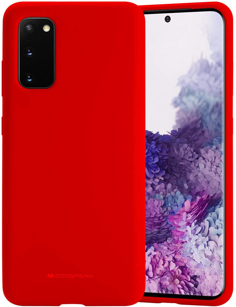 Goospery Liquid Silicone Case for Samsung Galaxy S20 Ultra (6.9) Jelly Rubber Bumper Case with Soft Microfiber Lining