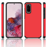 Matte Polish Hard PC Back + Full Cover Premium TPU Heavy Duty Rugged Shockproof Armor Case For Samsung Galaxy S20 6.3"