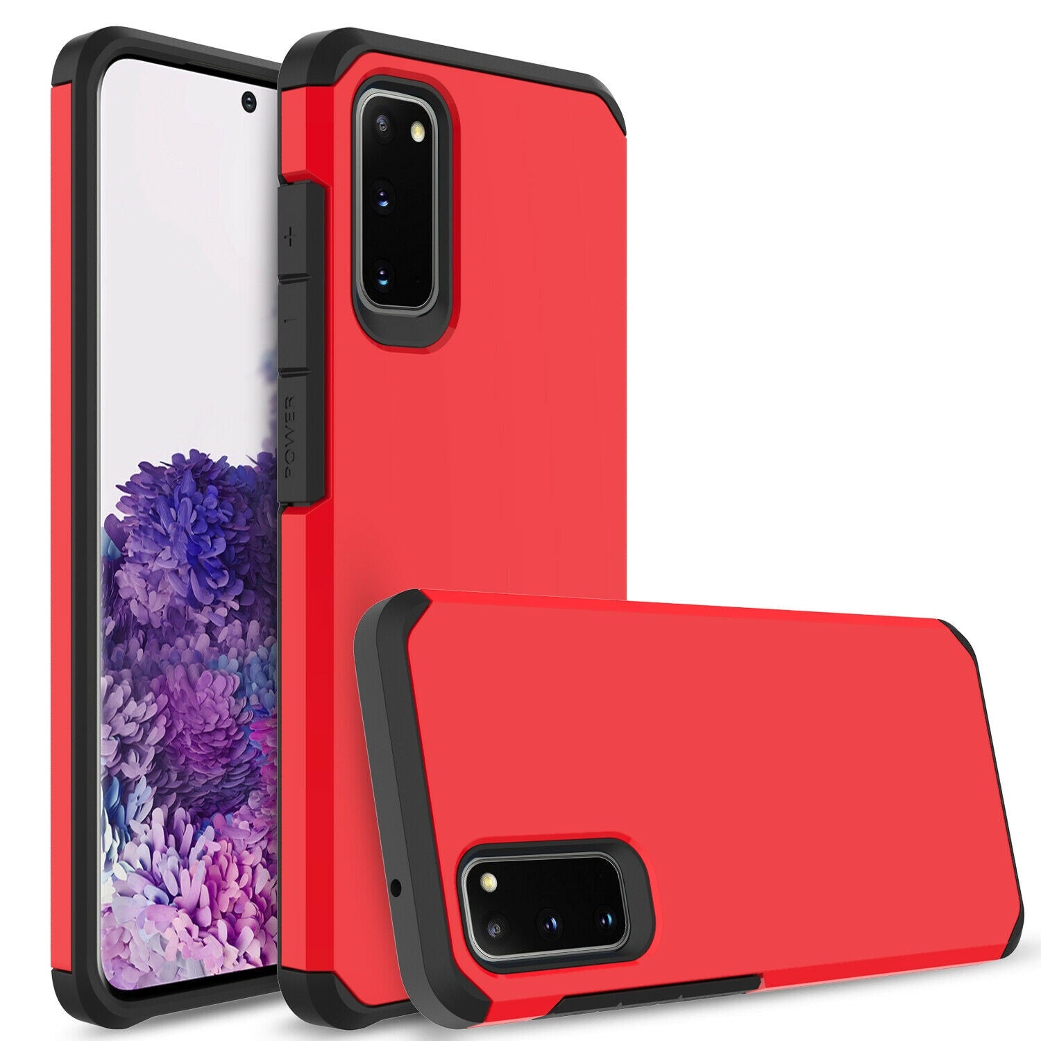 Matte Polish Hard PC Back + Full Cover Premium TPU Heavy Duty Rugged Shockproof Armor Case For Samsung Galaxy S20 Ultra 6.9"