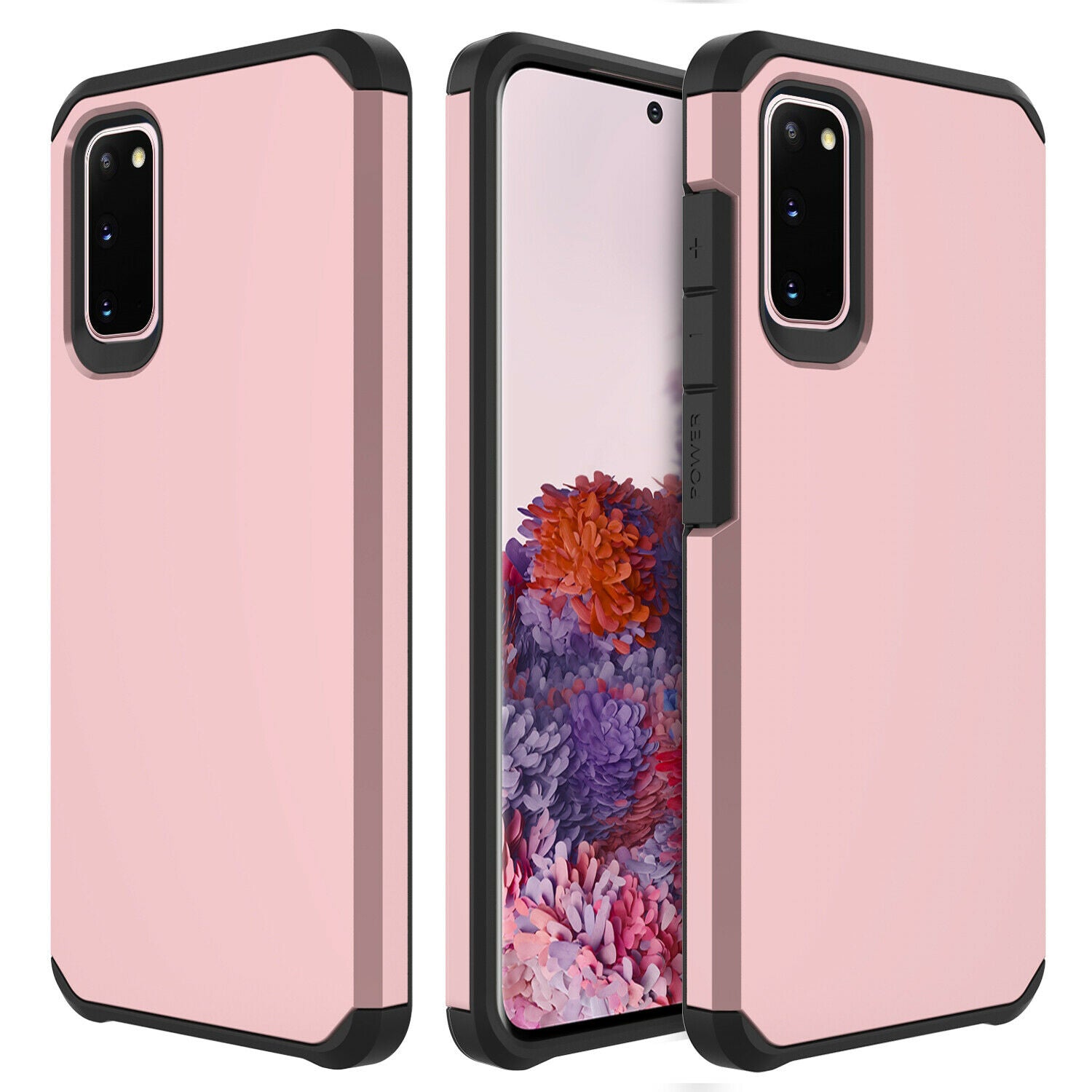 Matte Polish Hard PC Back + Full Cover Premium TPU Heavy Duty Rugged Shockproof Armor Case For Samsung Galaxy S20 Plus 6.7"
