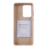 Goospery Soft Feeling Jelly Case for Galaxy S21 Ultra (6.8 inches) Silky Slim Bumper Cover